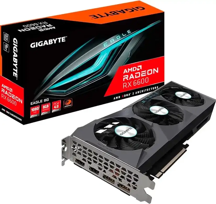 Montaje Tarjeta Gráfica AMD Radeon RX Prado Norte Montaje Tarjeta Gráfica AMD Radeon RX